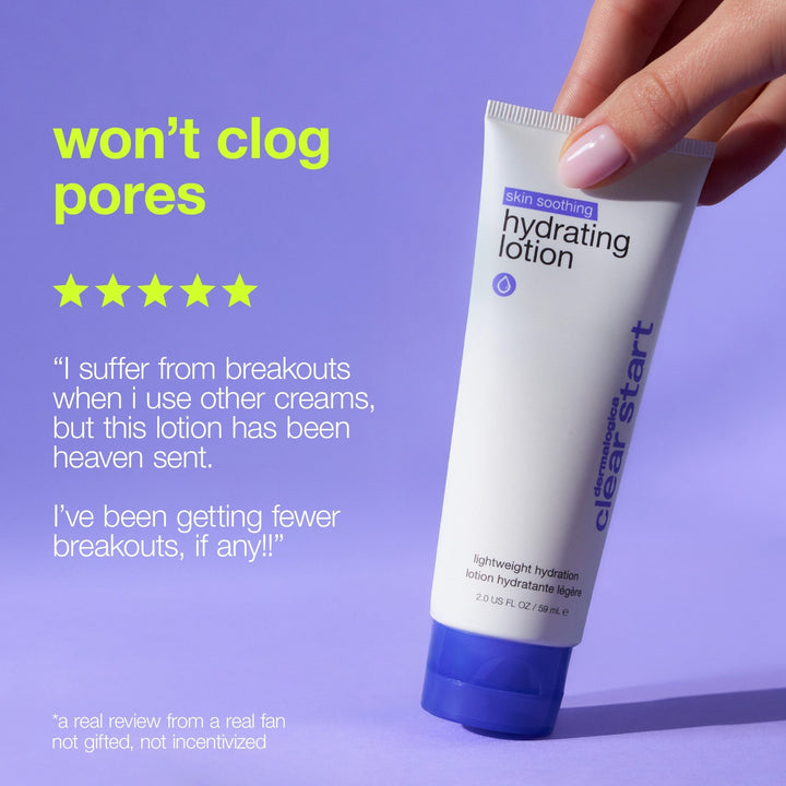 Dermalogica Clear Start Soothing Hydrating Lotion Lightweight Face Moisturizer