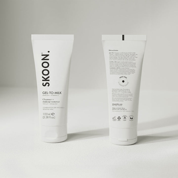 SKOON. Gel-To-Milk Cleanser Airless Tube 100ml