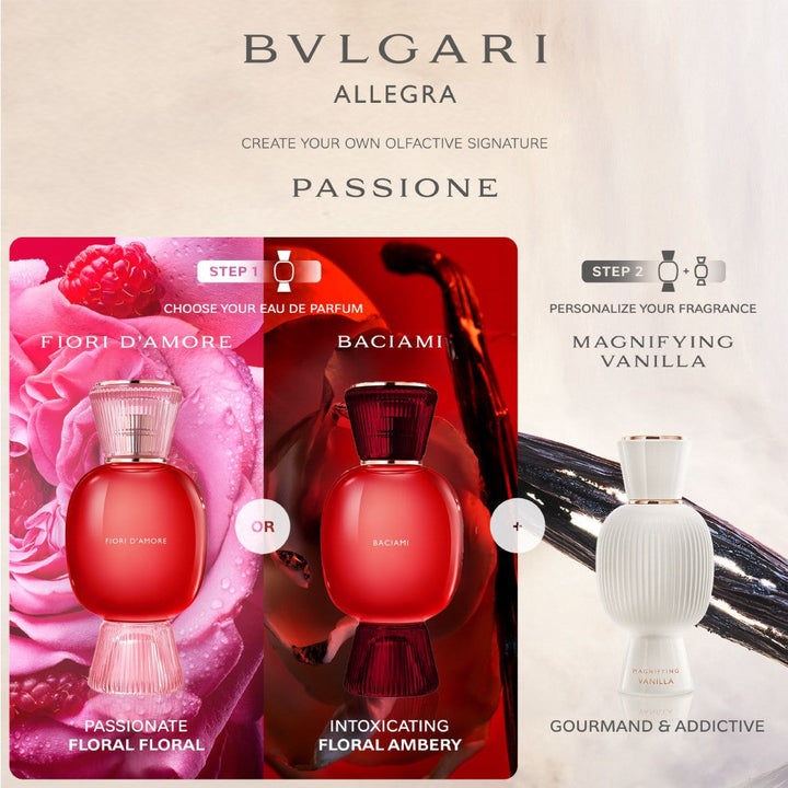 Bvlgari Allegra Fiori D'Amore Eau de Parfum Floral Fragrance