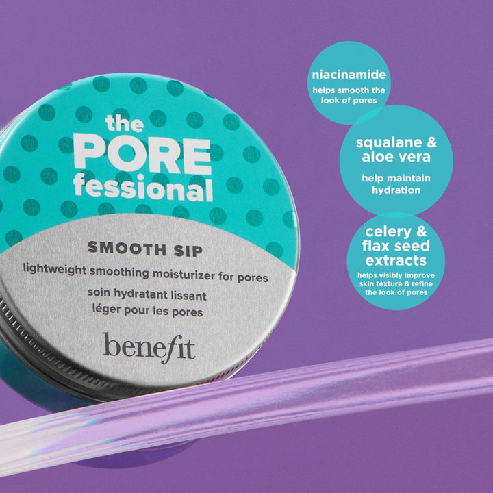 Benefit The POREfessional Smooth Sip Lightweight Smoothing Moisturizer 50ml