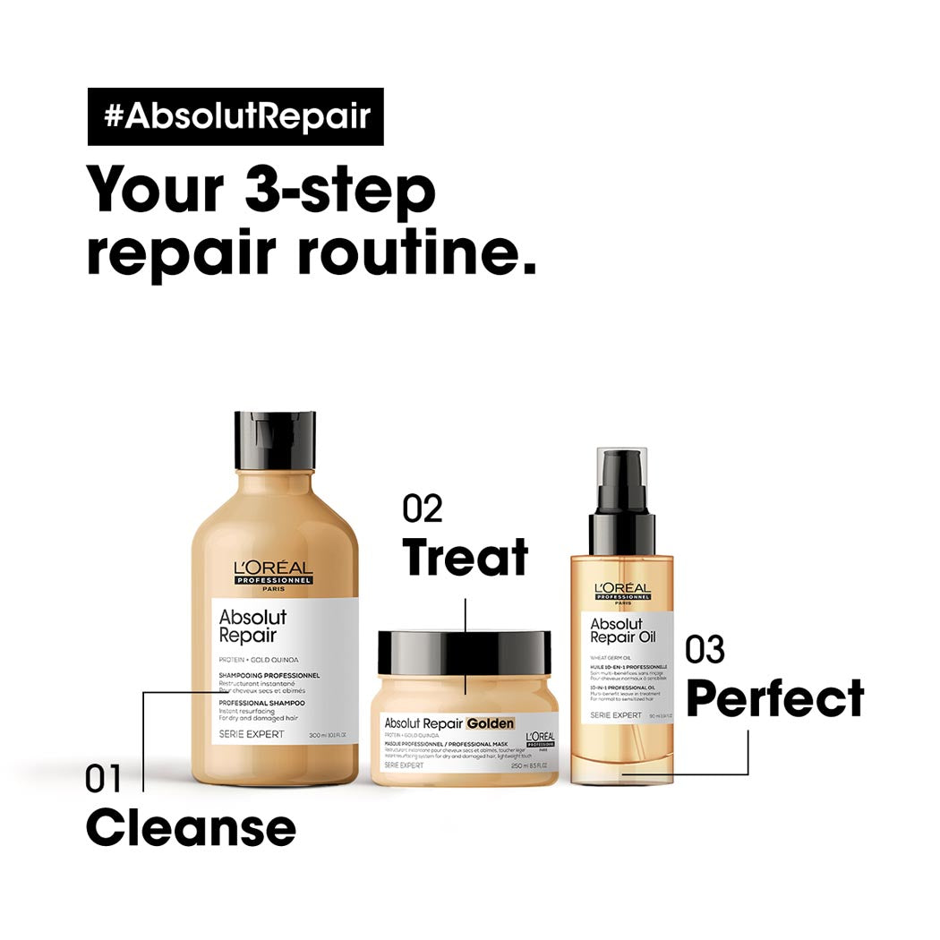 L'Oréal Professionnel Serie Expert Absolut Repair Gold Shampoo 300ml