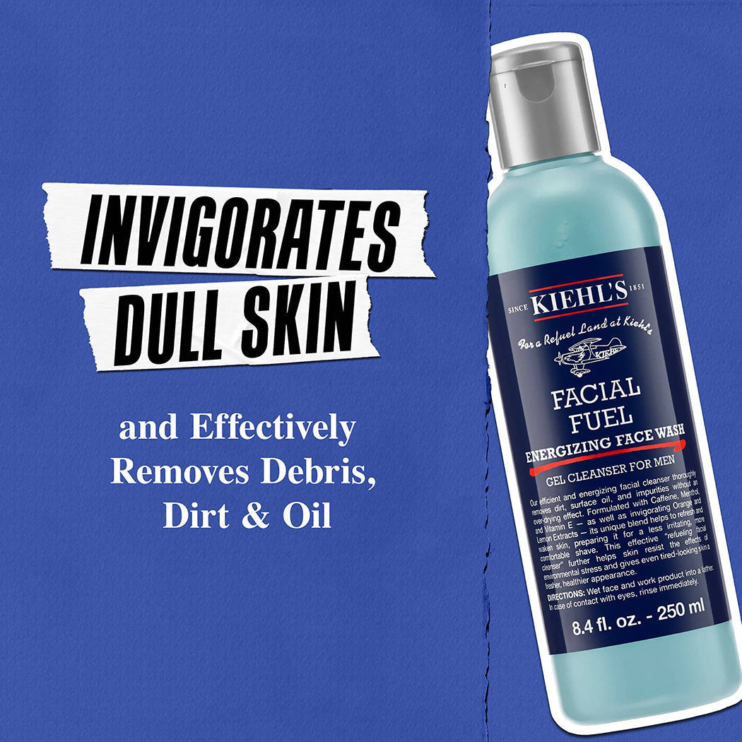 Kiehl's Facial Fuel Energizing Face Wash 250ml