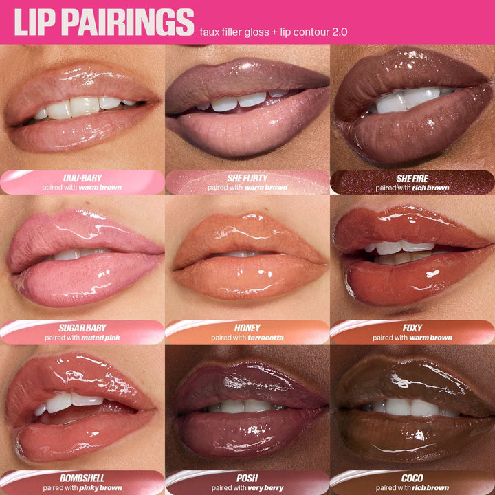 Huda Beauty Faux Filler Gloss UUU-Baby