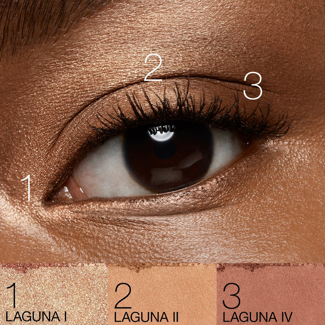 NARS Eyeshadow Quad Laguna Palette With Matte And Shimmer