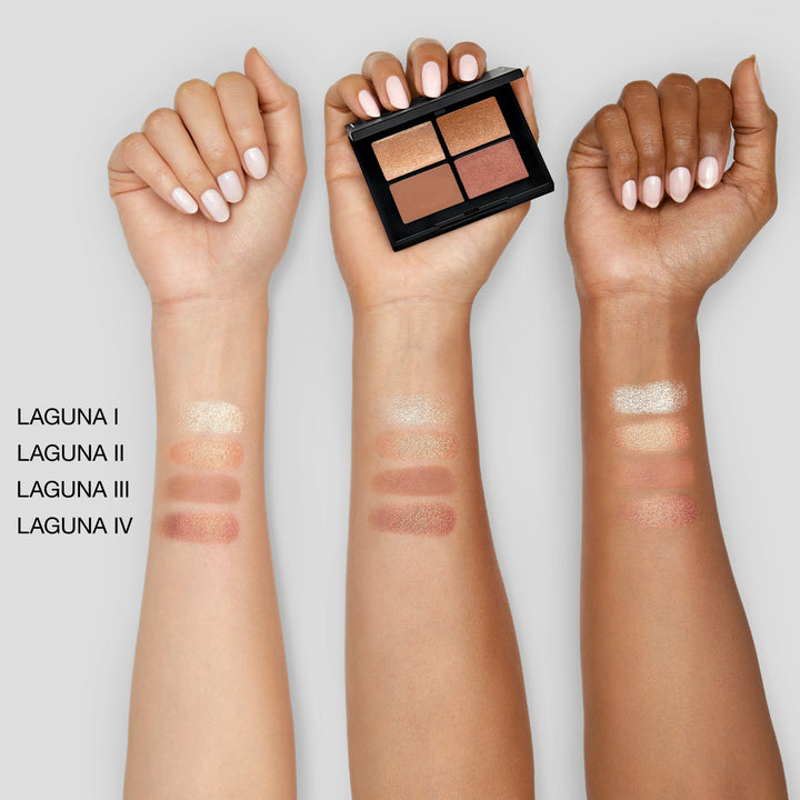 NARS Eyeshadow Quad Laguna Palette With Matte And Shimmer