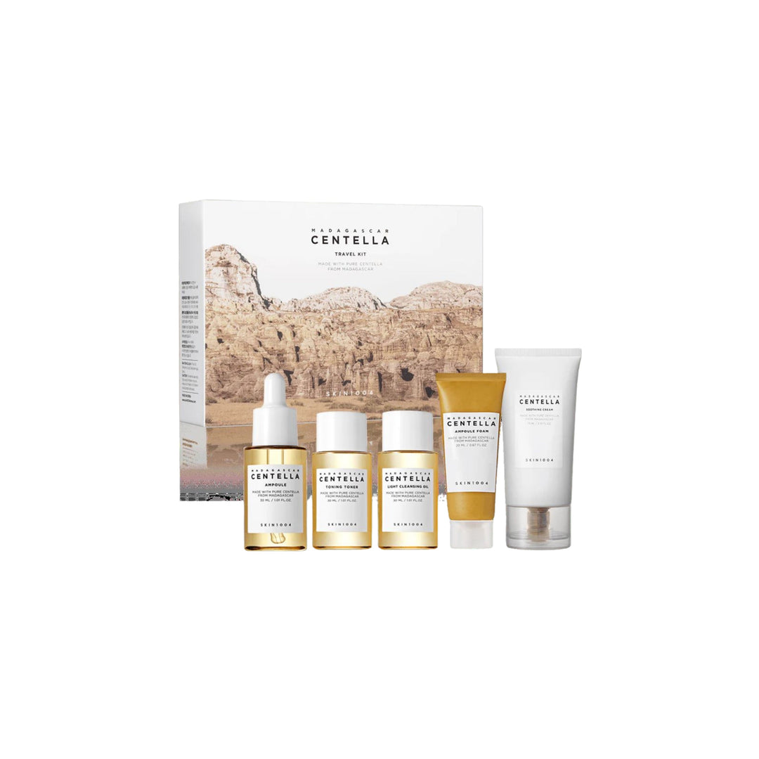 SKIN1004 Madagascar Centella Travel Kit 5-Piece Skincare Set