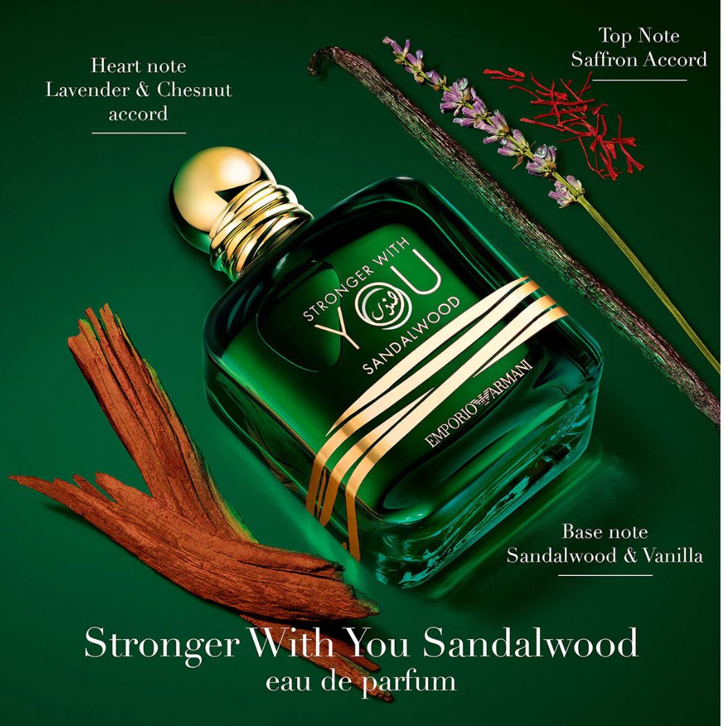 Armani Stronger With You Sandalwood Eau de Parfum 100ml