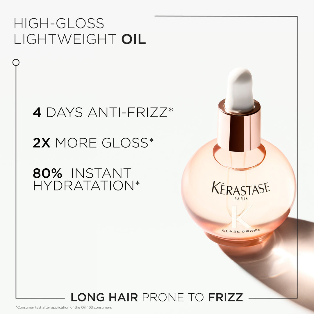 Kérastase Gloss Absolu Glaze Drops High-Gloss Hair Treatment 45ml