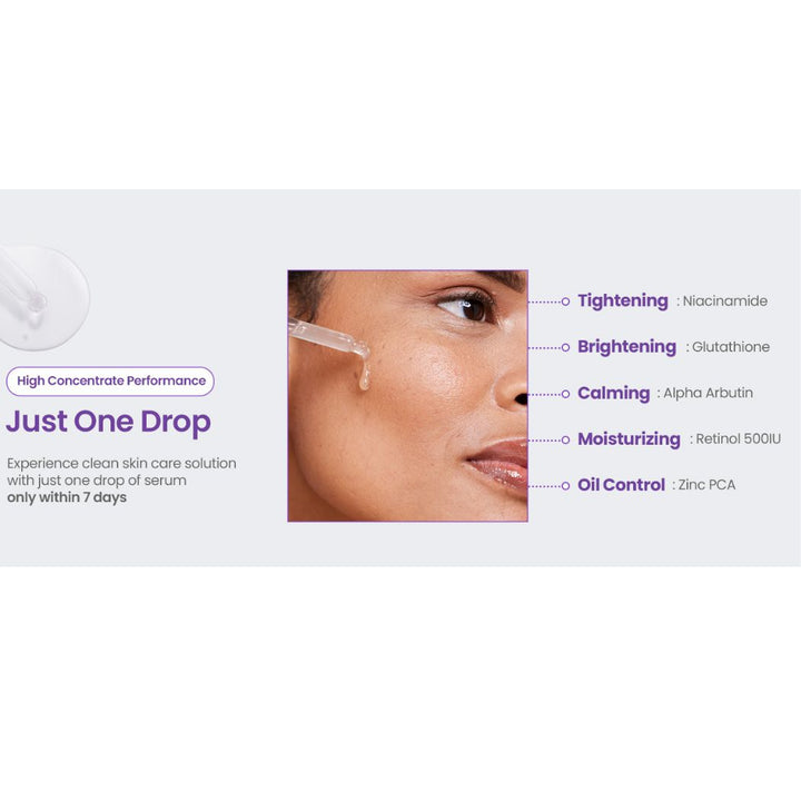 Tirtir Niacinamide 20% Serum Brightening Face Treatment 30ml