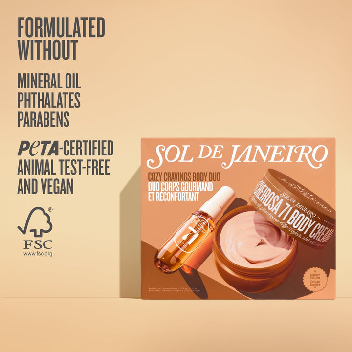 Sol De Janeiro Cozy Cravings Cheirosa 71 Fragrance Gift Set