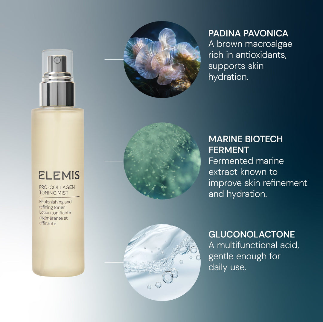 ELEMIS Pro-Collagen Toner Mist Hydrating Facial Skincare Treatment