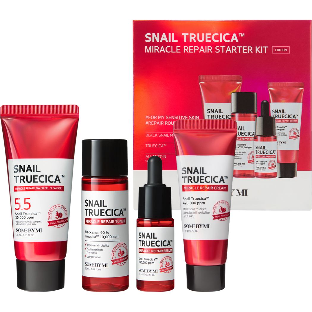 SOMEBYMI Snail Truecica Miracle Repair Starter Kit