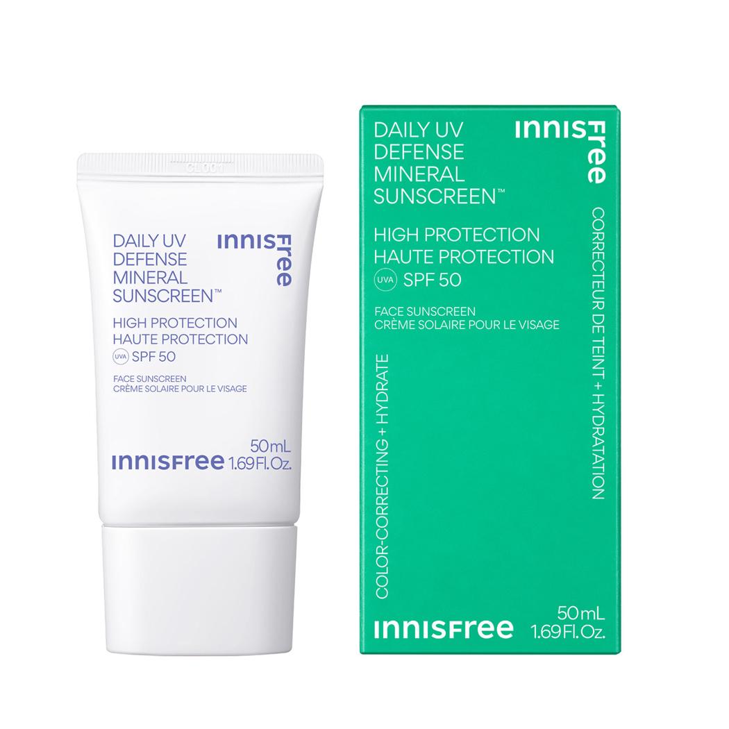 Innisfree Daily UV Defense Mineral Sunscreen SPF 50