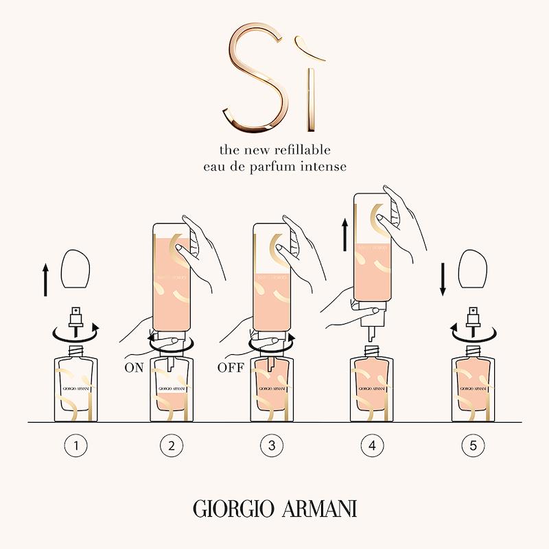 Armani Si EDP Intense Refill 100ml