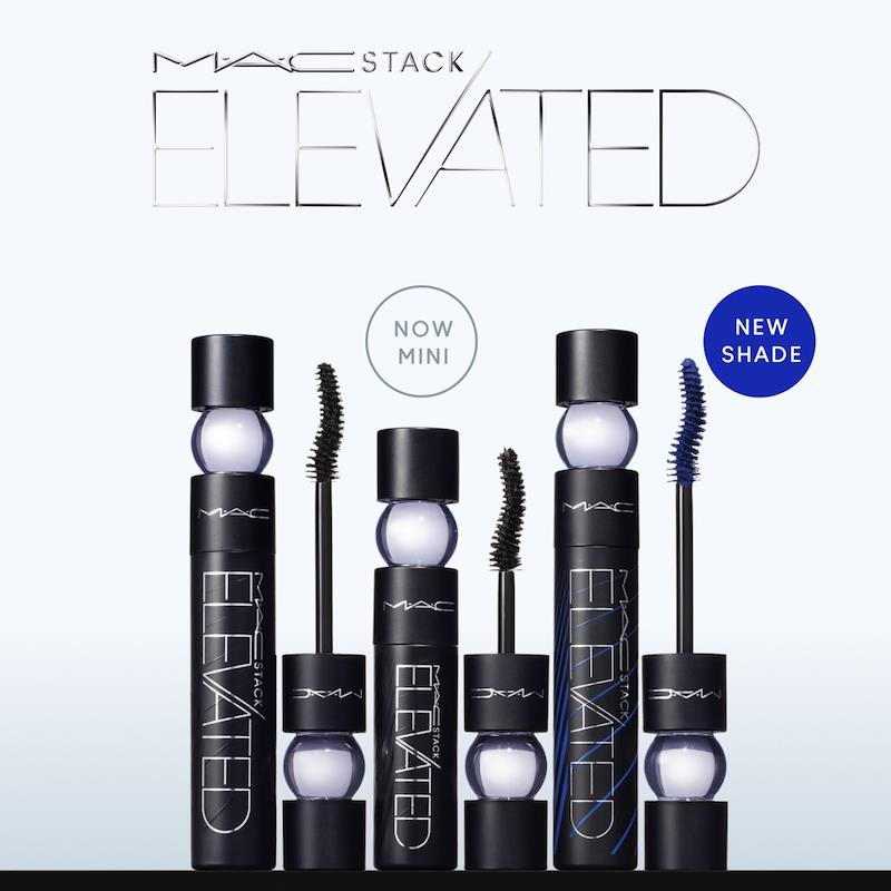 MAC Stack Elevated Mascara Volumizing Lash Lift Blue