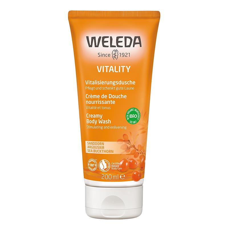 Weleda Sea Buckthorn Creamy Body Wash 200ml