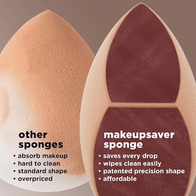 Real Techniques Makeup Saver Sponge + Brush Trio Set