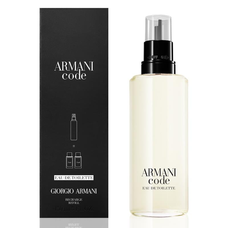 Armani Code Eau de Toilette Refillable 150ml for Men