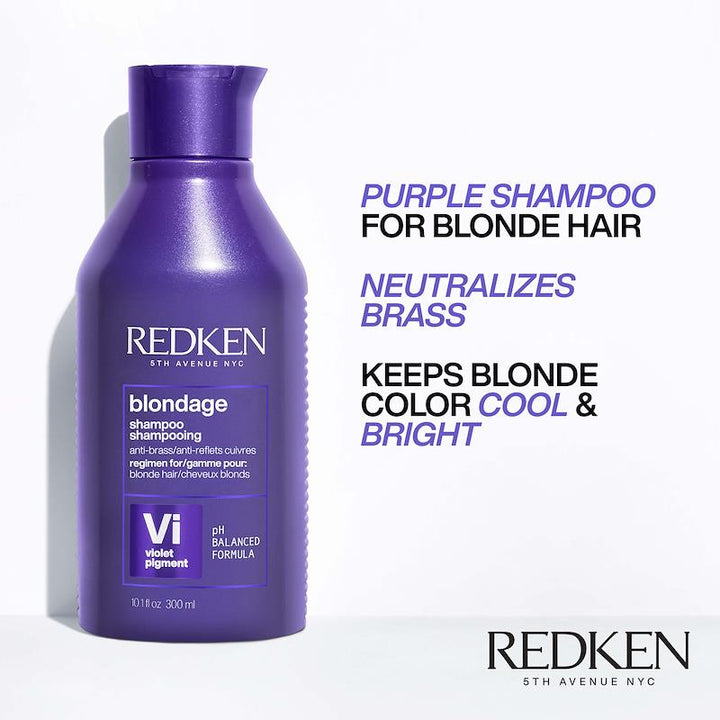 Redken Colour Extend Blondage Shampoo 300ml Anti-Brass Hair Care