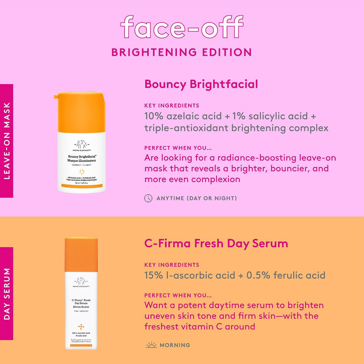 Drunk Elephant Bouncy Brightfacial Leave-on Mask 50ml