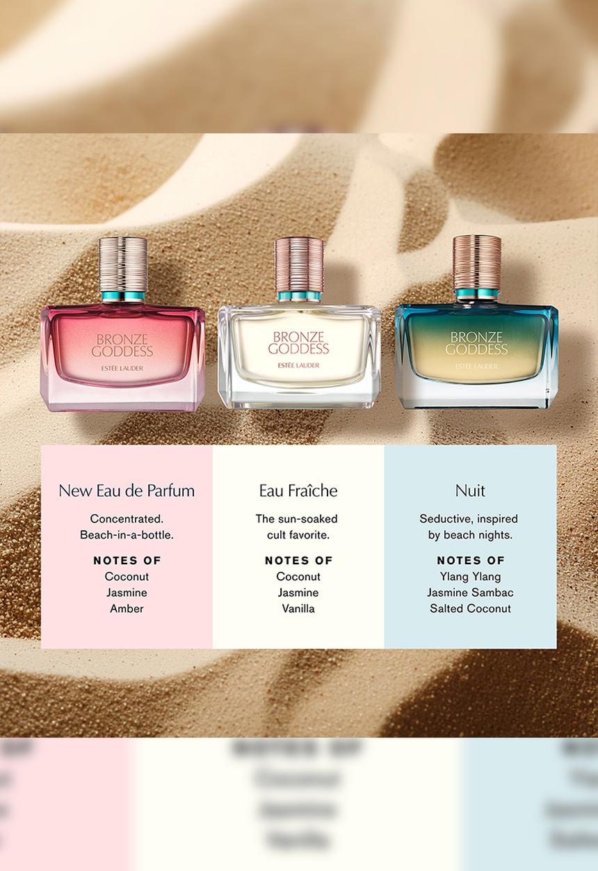 Estée Lauder Bronze Goddess Eau de Parfum Tiare Coconut Scent