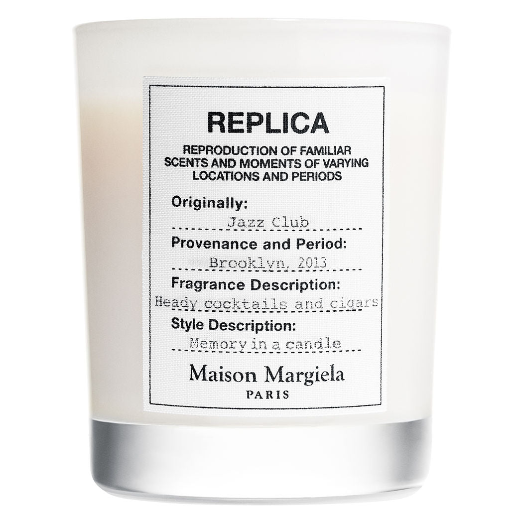 Maison Margiela Replica Jazz Club Scented Candle 165g White Glass