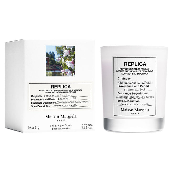 Maison Margiela Replica Springtime Scented Candle 165g White Glass