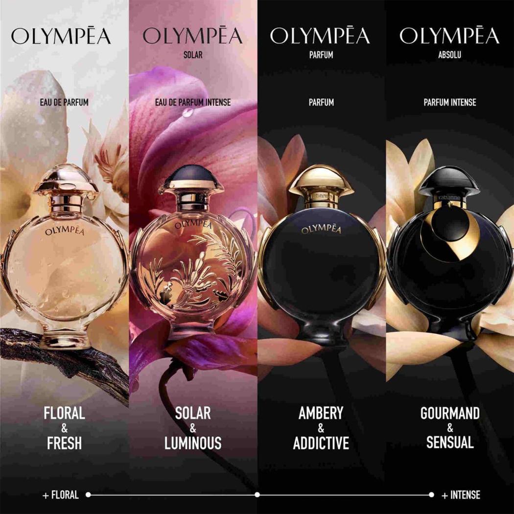 Rabanne Olympea Solar Eau de Parfum Luminous Floral Fragrance