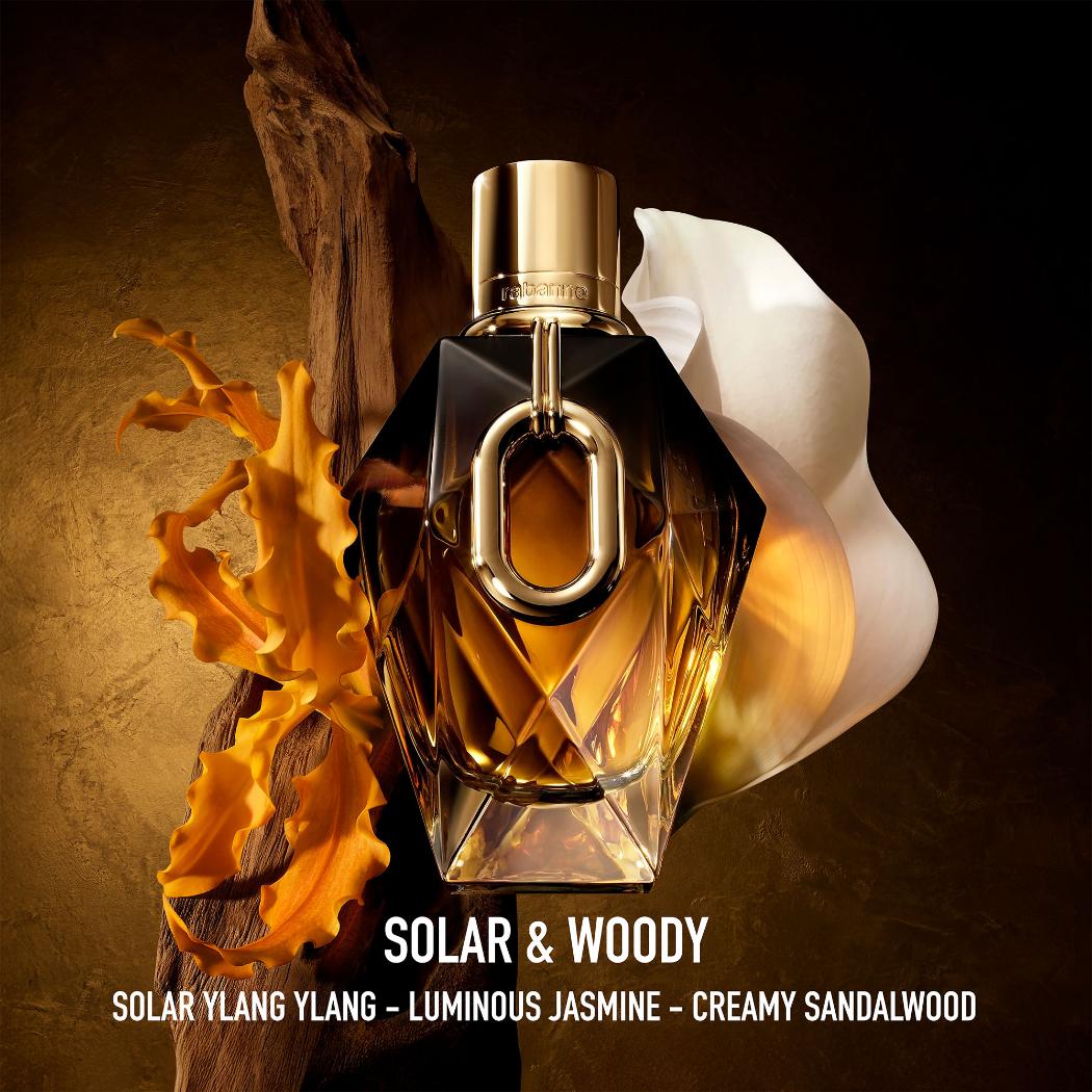 Rabanne Million Gold For Her Parfum Floral Woody Fragrance