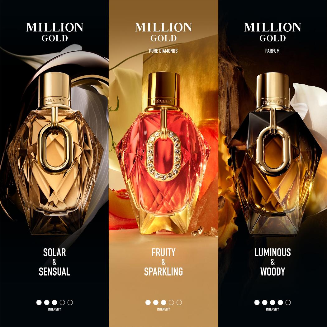Rabanne Million Gold For Her Pure Diamonds Eau de Parfum 90ml