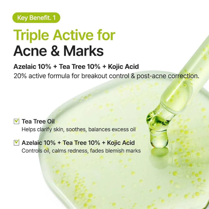 Purito Azelaic Acid 10 Kojic Tea Tree Serum 30ml