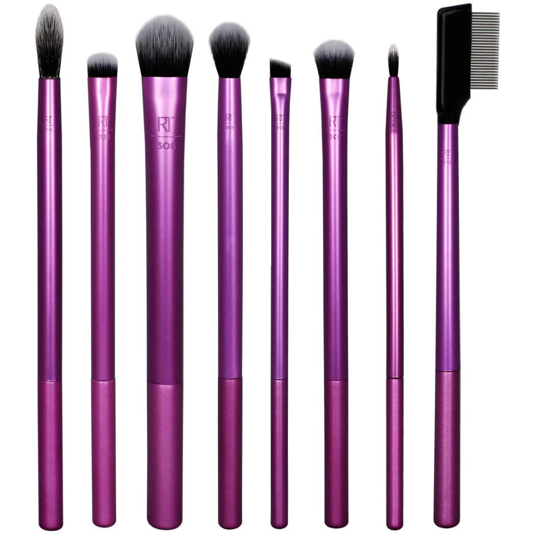 Real Techniques Everyday Essential Eye Set Brushes 8 Piece Kit