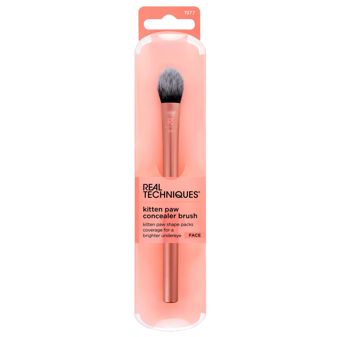 Real Techniques Brightening Concealer Brush Soft Synthetic Bristle Makeup Tool