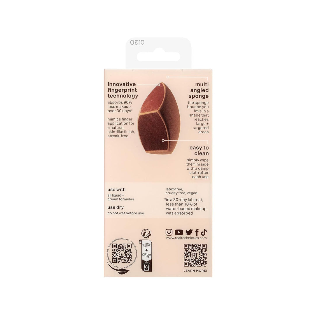 Real Techniques Makeup Saver Sponge Multi-Angled Foundation Blending Tool
