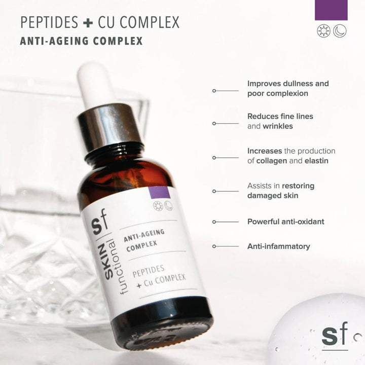 SKIN Functional Peptides + Cu Complex Anti-Ageing Complex 30ml