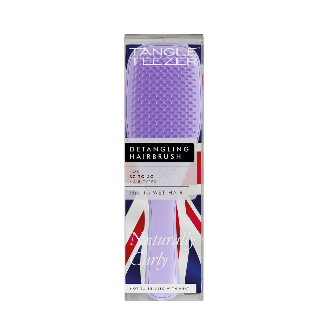 Tangle Teezer The Wet Detangler Naturally Curly Hairbrush Lilac