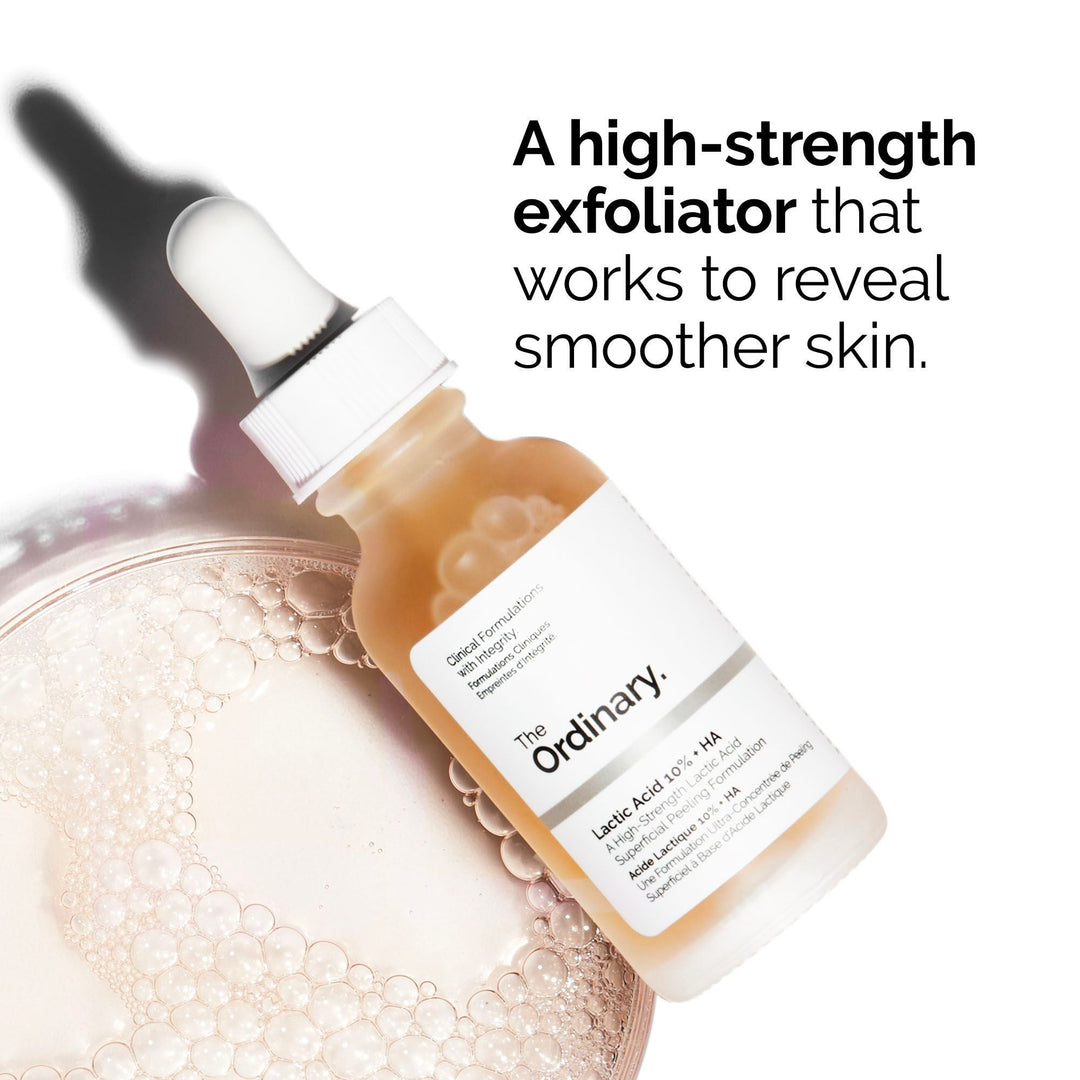 The Ordinary Lactic Acid 10% + HA 2% Exfoliating Serum 30ml