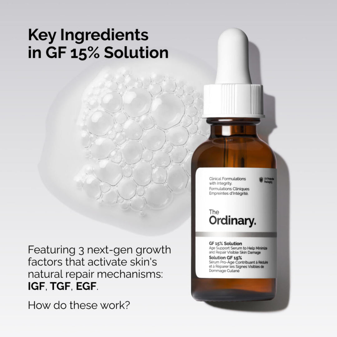The Ordinary GF Solution 15% Serum Anti-Aging Treatment 30ml