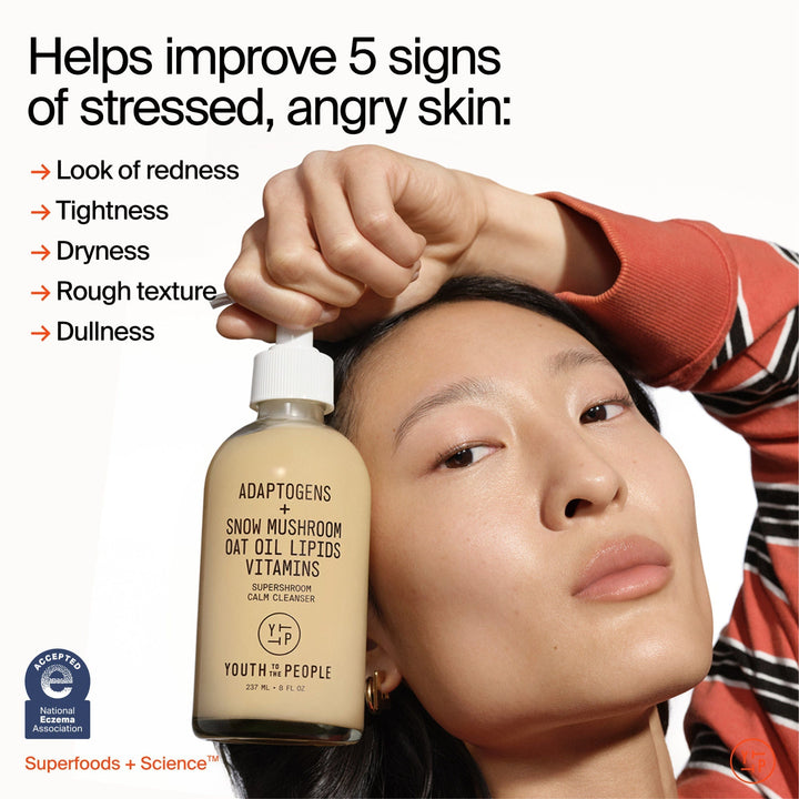 Youth To The People Adaptogen Supershroom Calming Cleanser 237ml