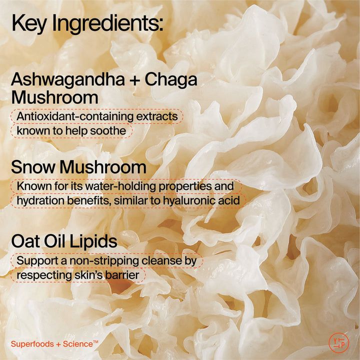 Youth To The People Adaptogen Supershroom Calming Cleanser 237ml